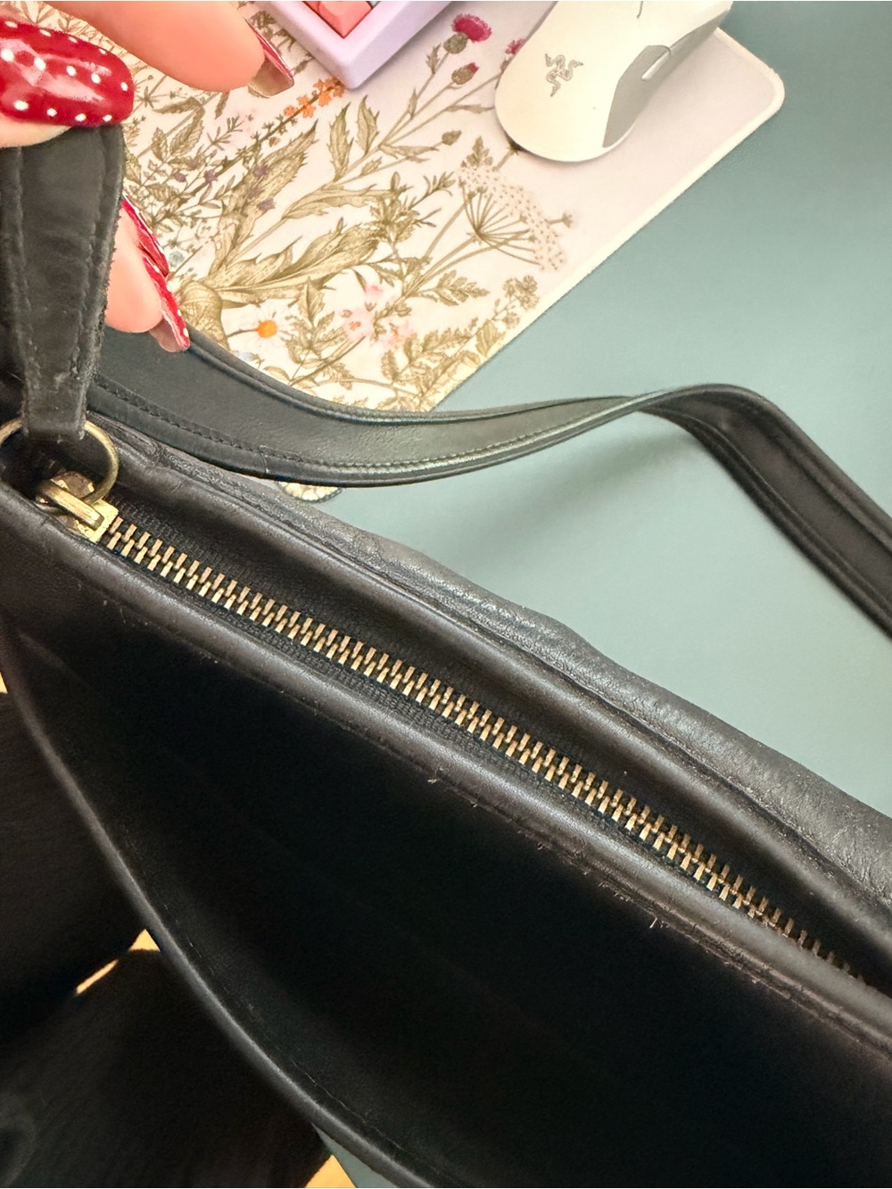 Vintage coach 9966 legacy zip shoulder bag - Picture 4 of 7